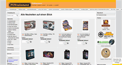 Desktop Screenshot of funtainment-shop.de